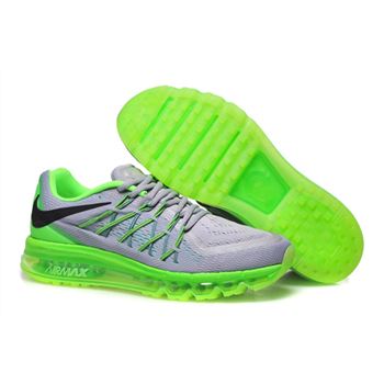Air Max 2015 Nike Men Running Shoes Grey Green